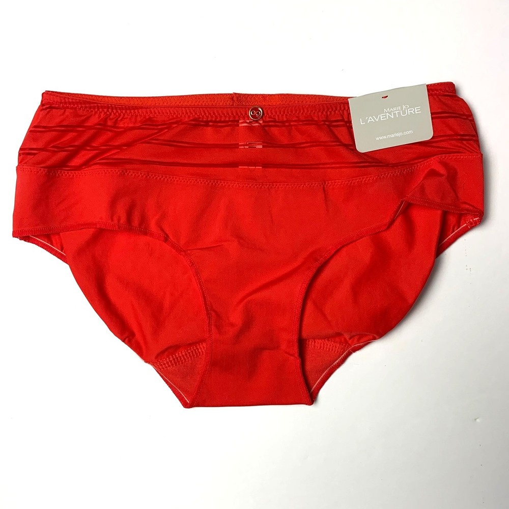 NWT Marie Jo L'Aventure Robbie Bikini‎ Panty Small Red